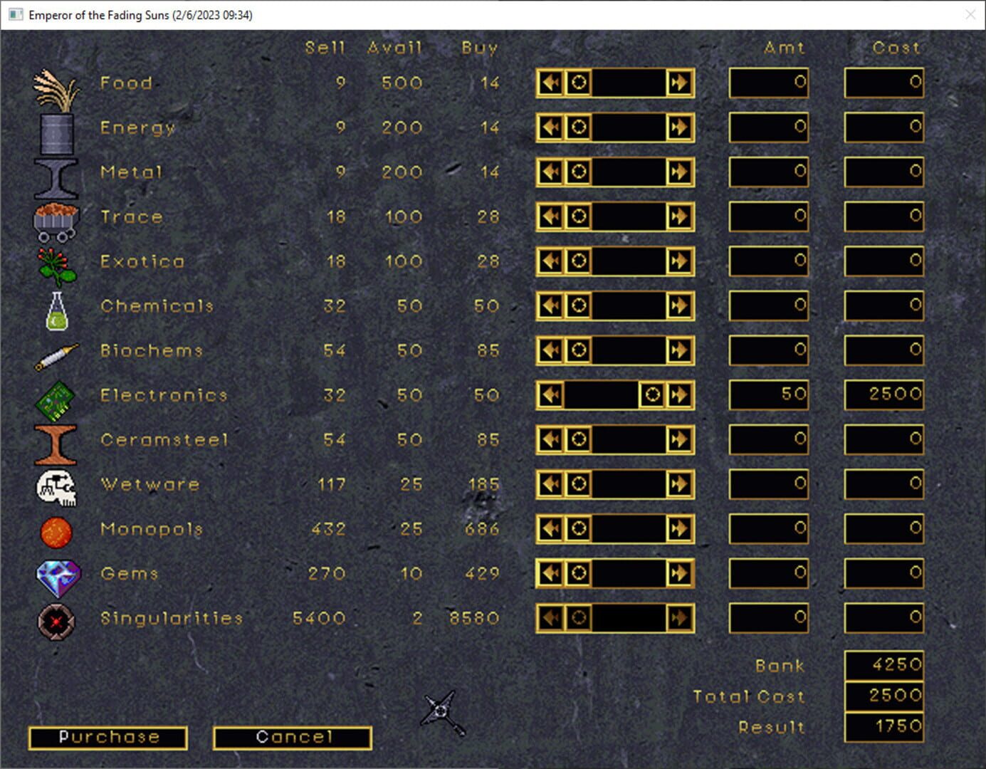 Game screenshot