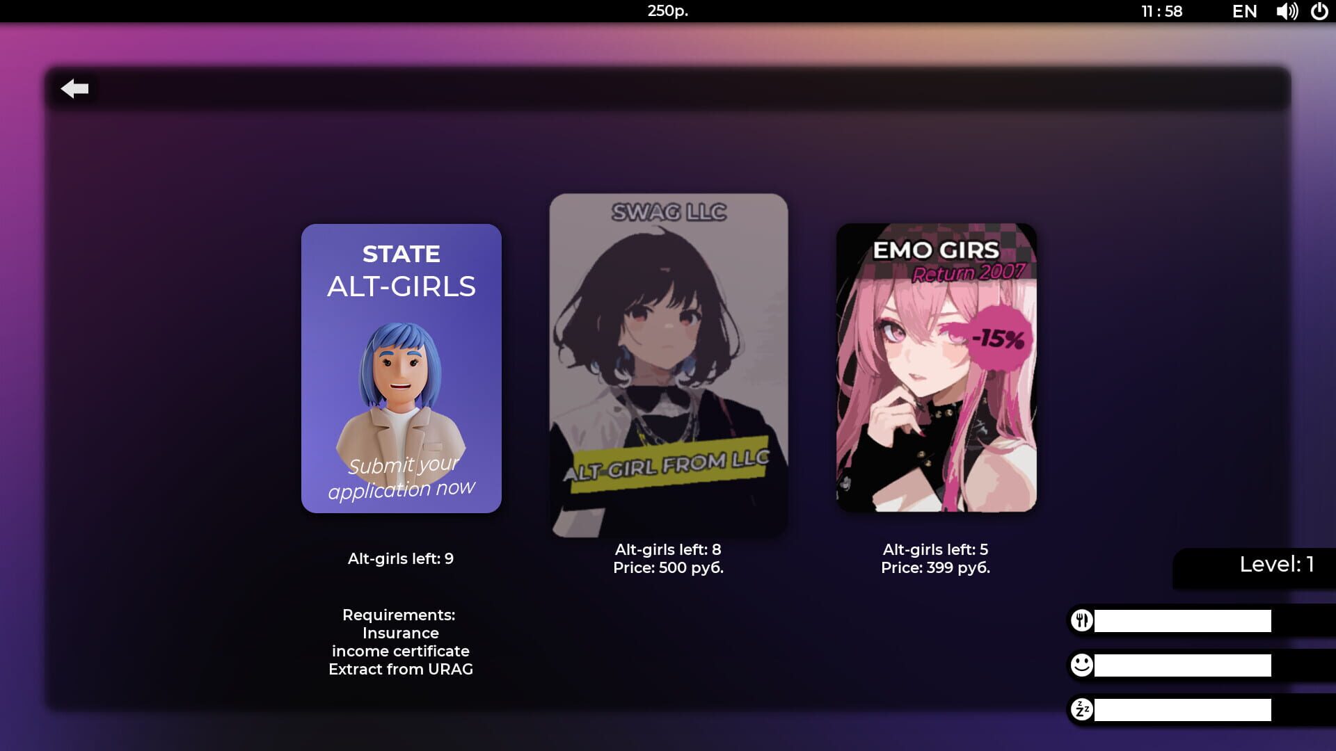Game screenshot