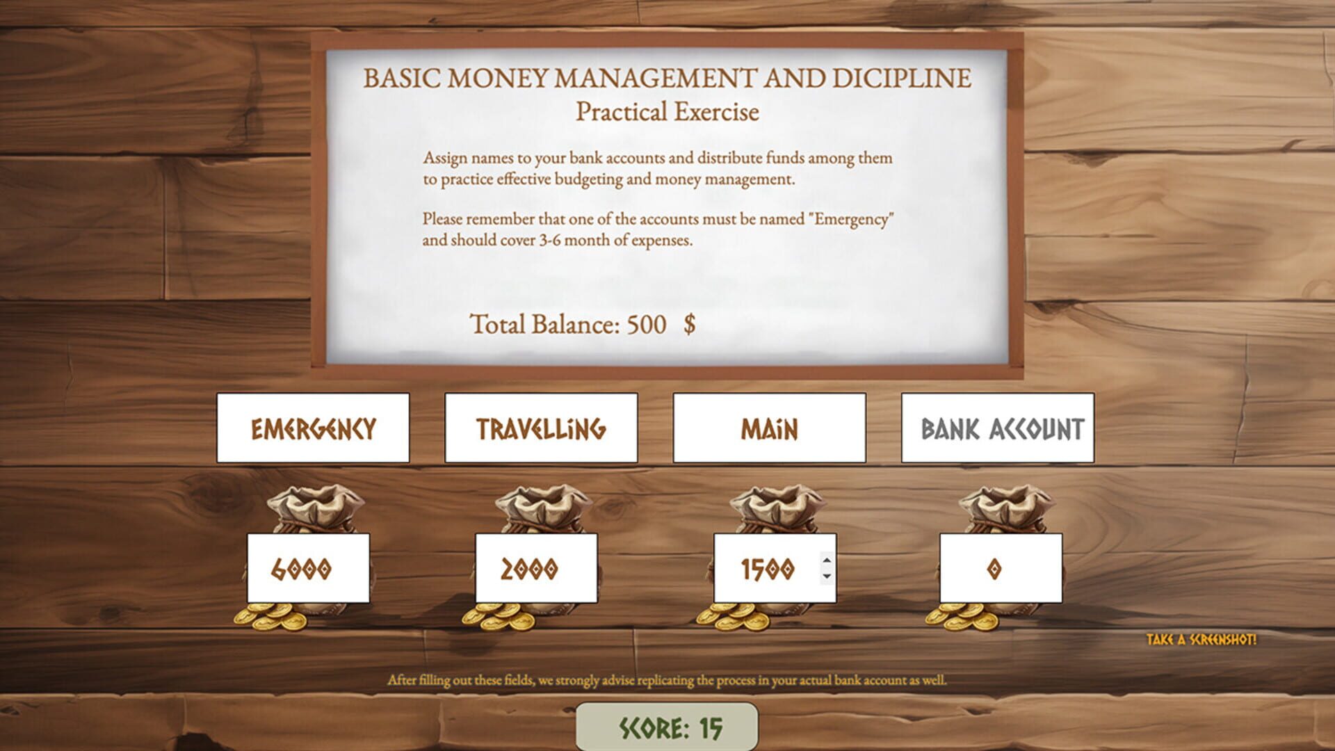 Game screenshot