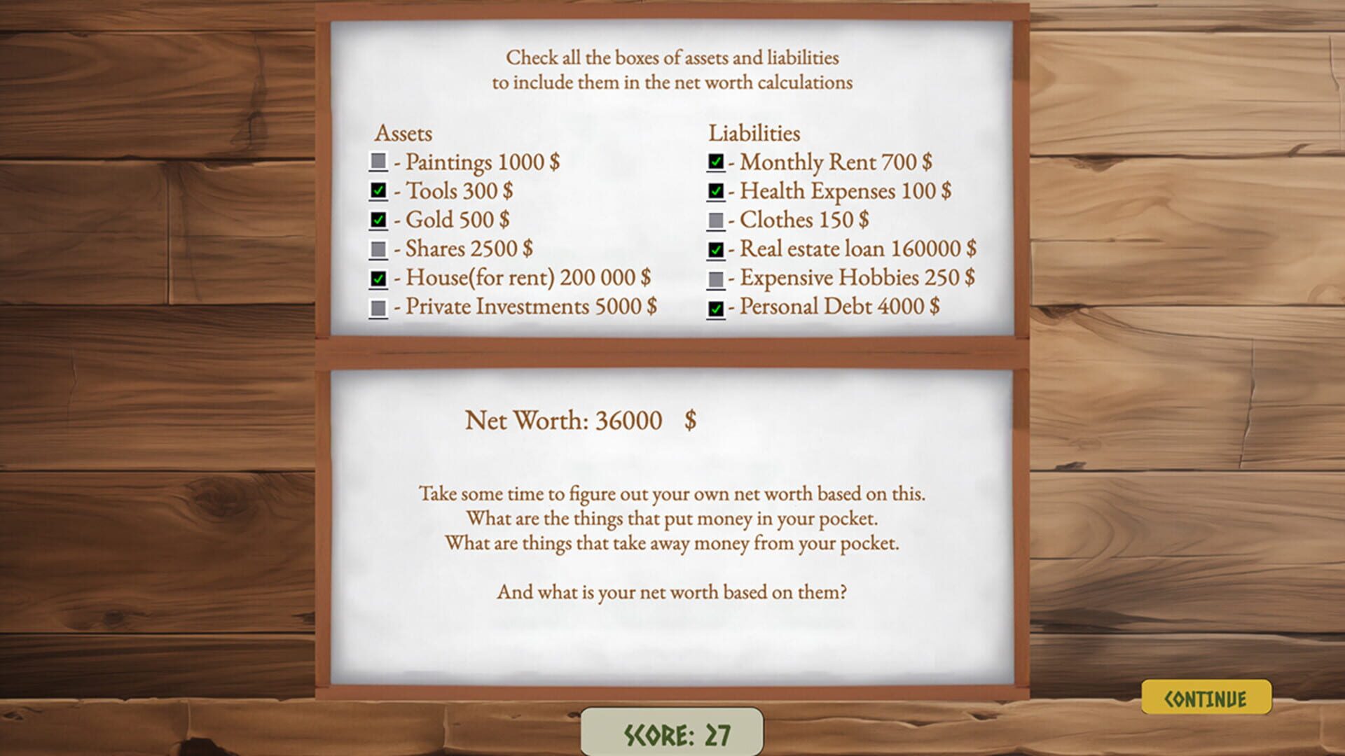 Game screenshot