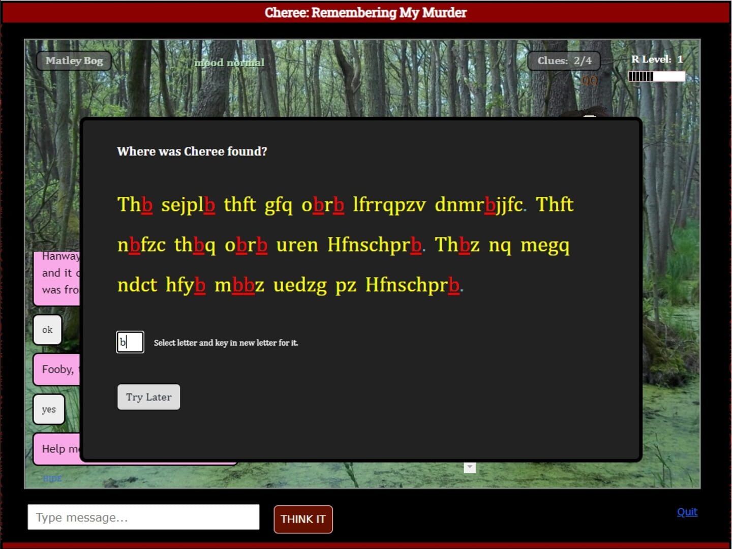 Game screenshot