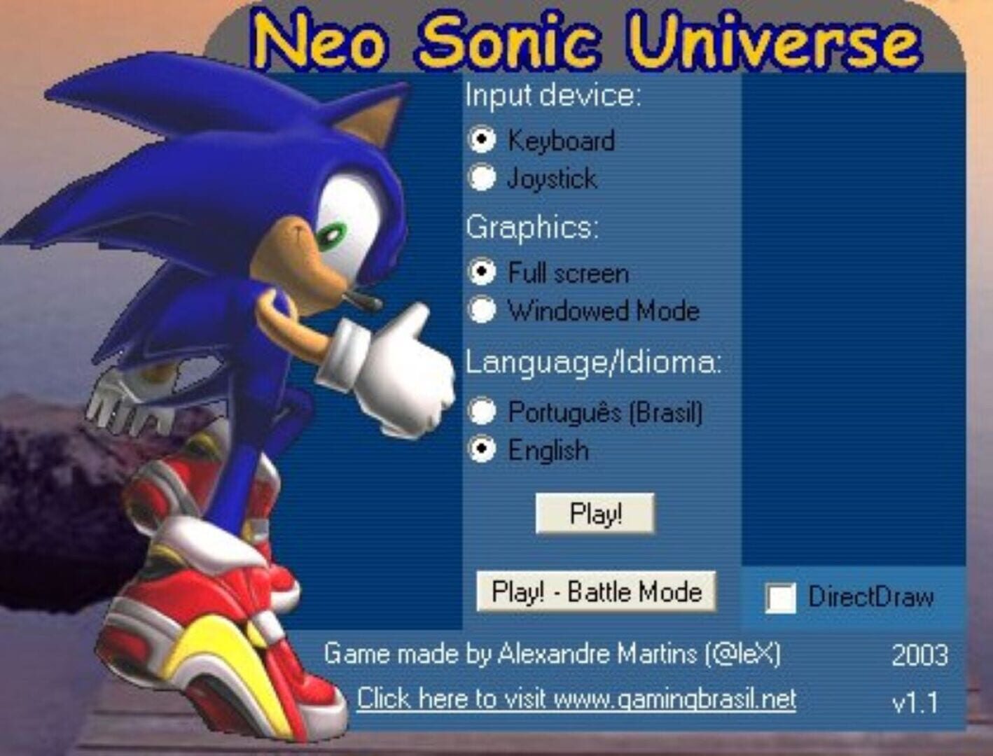 Game screenshot