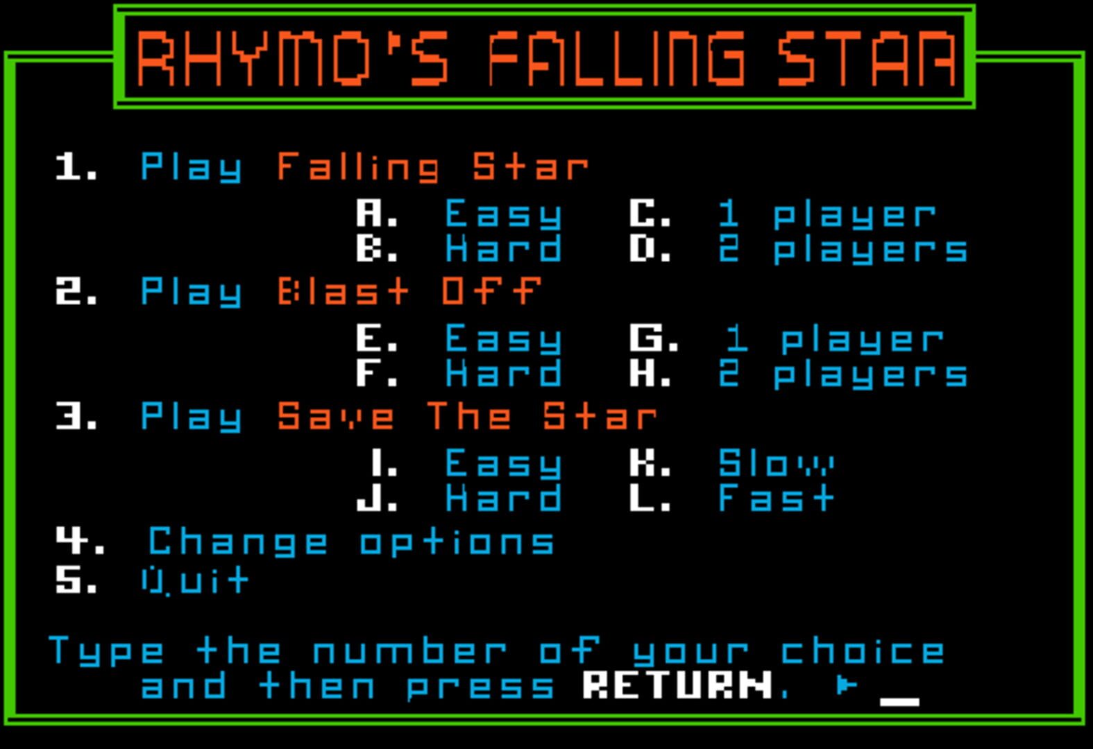 Game screenshot