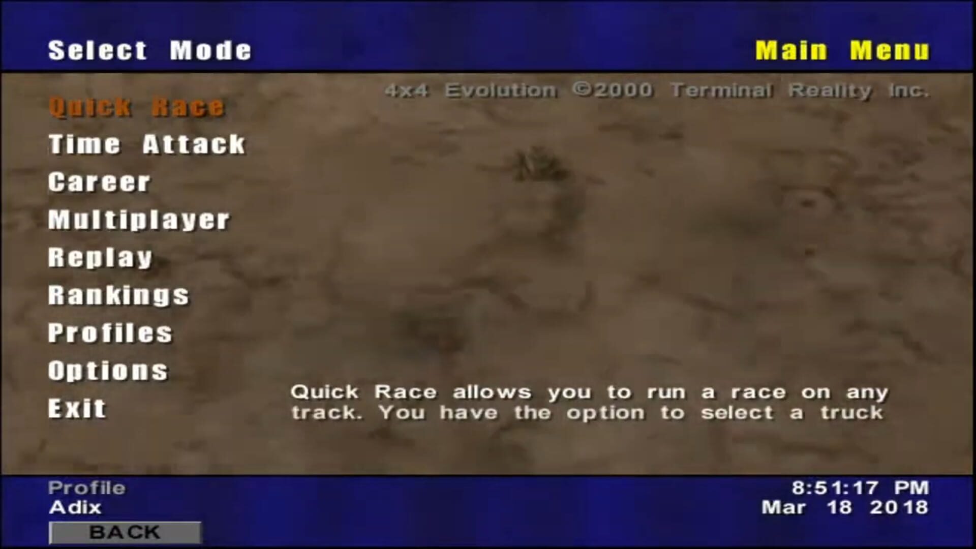 Game screenshot
