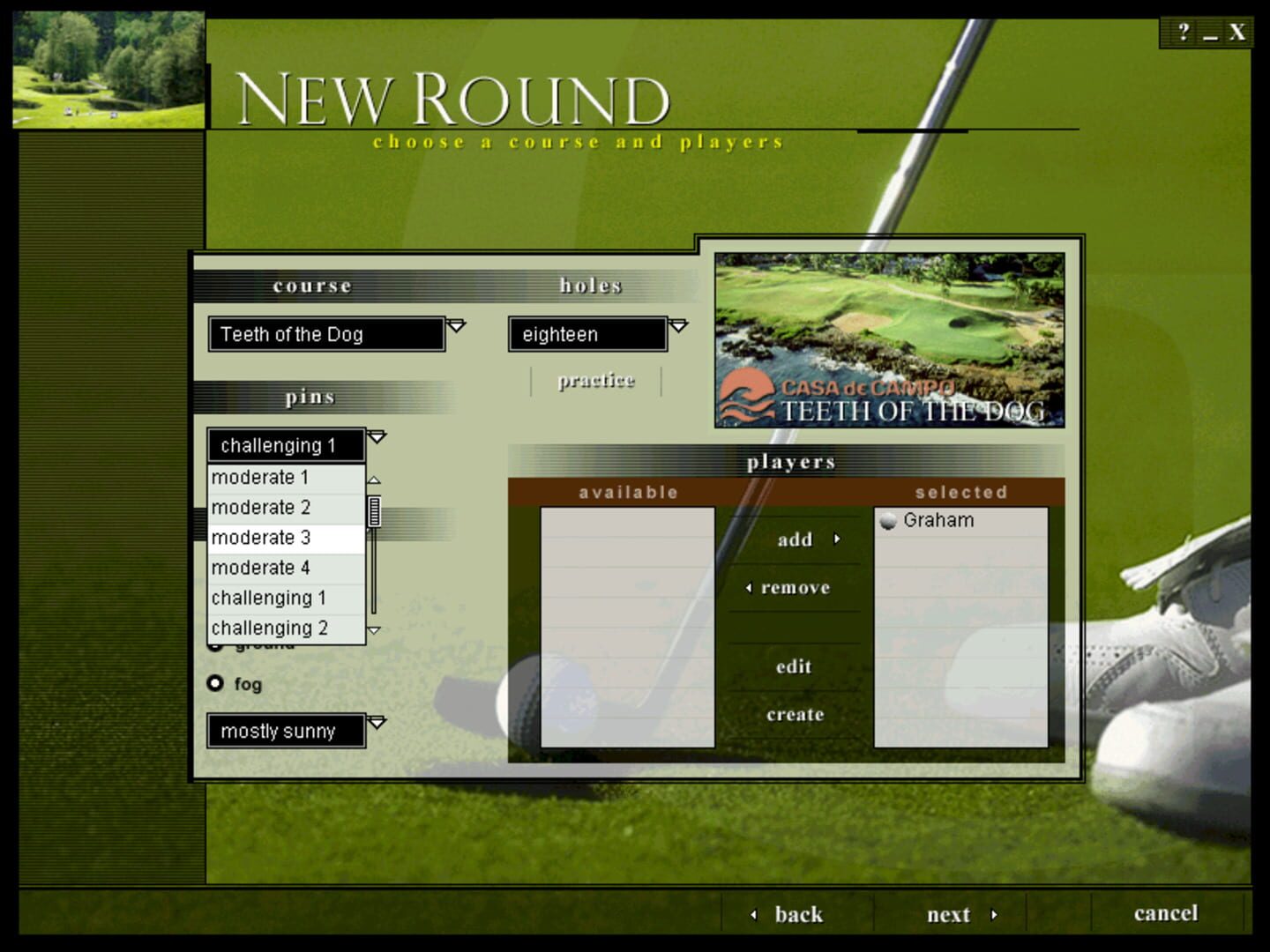 Game screenshot