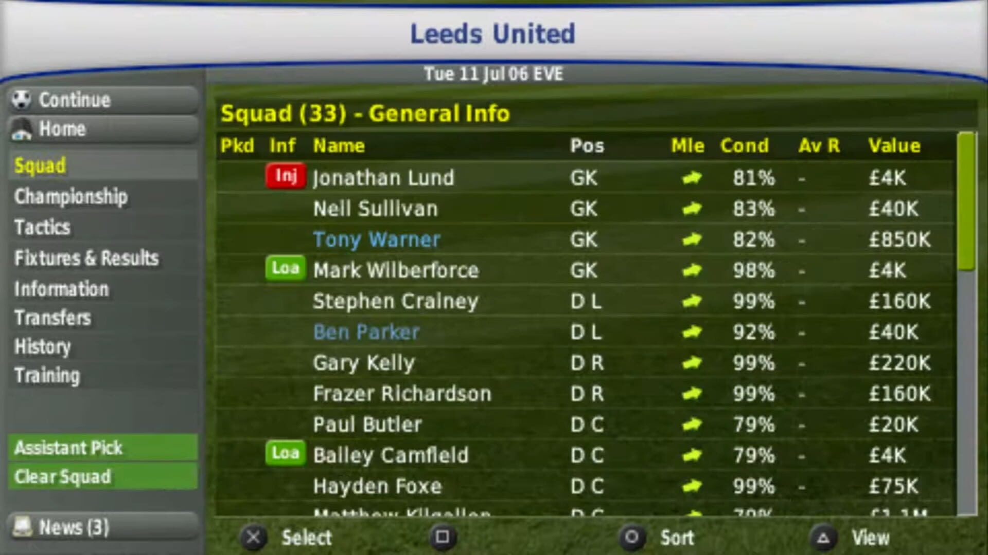 Game screenshot