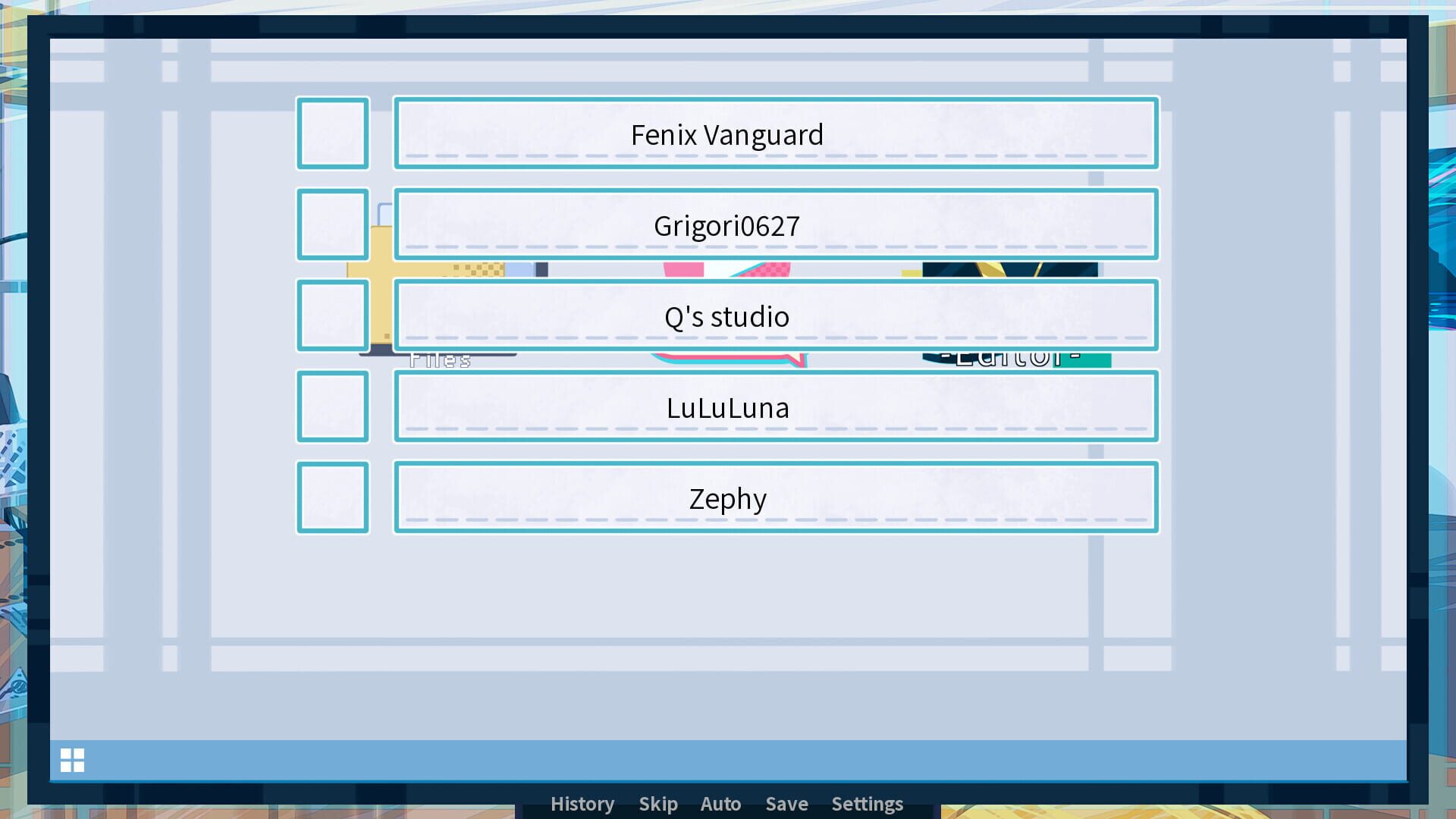 Game screenshot