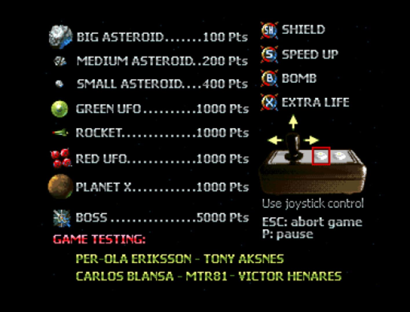 Game screenshot