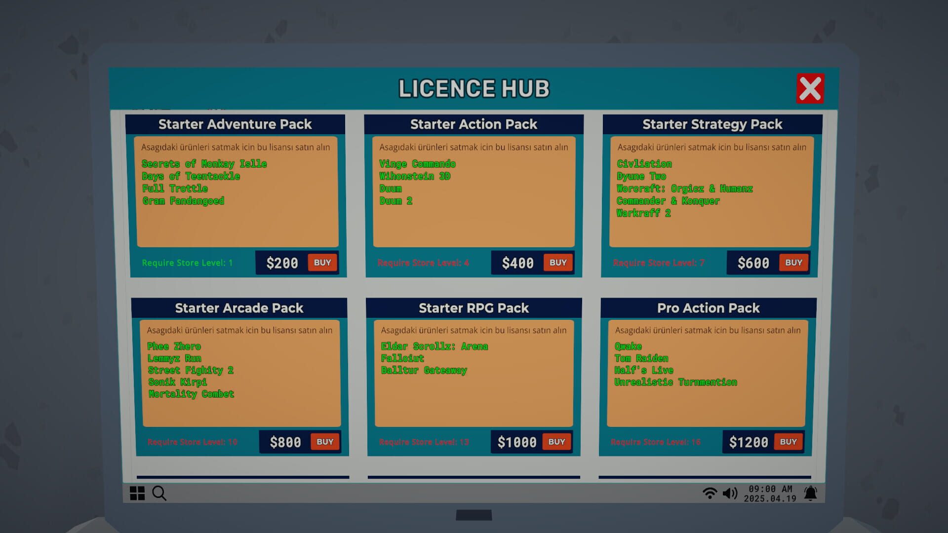 Game screenshot