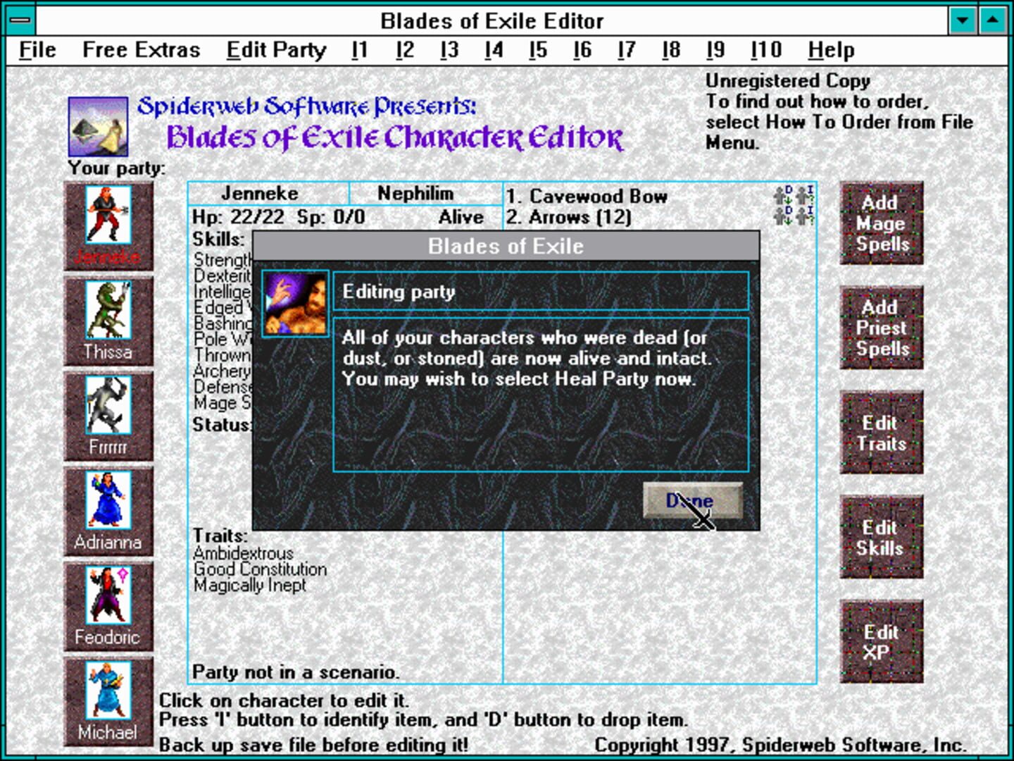 Game screenshot