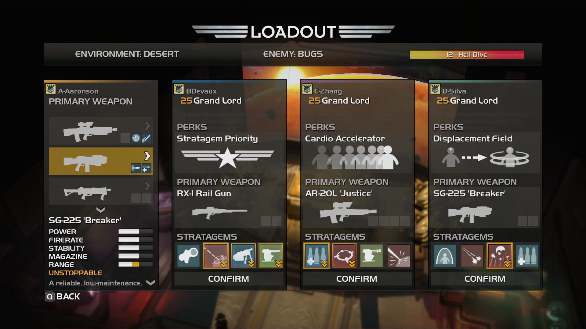 Game screenshot