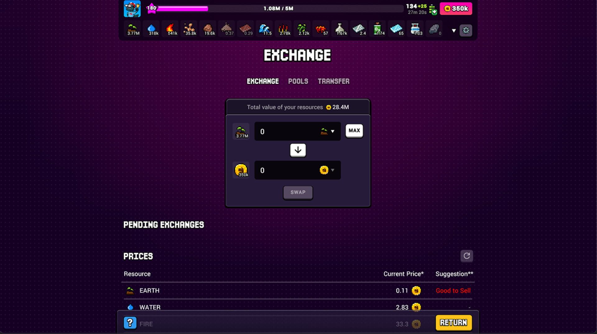 Game screenshot