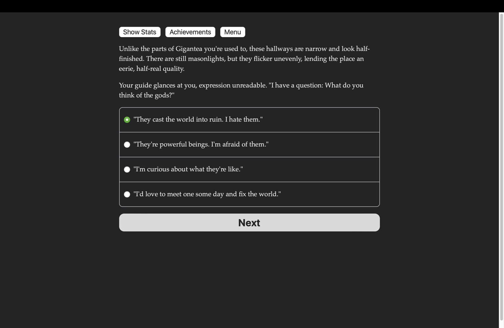 Game screenshot
