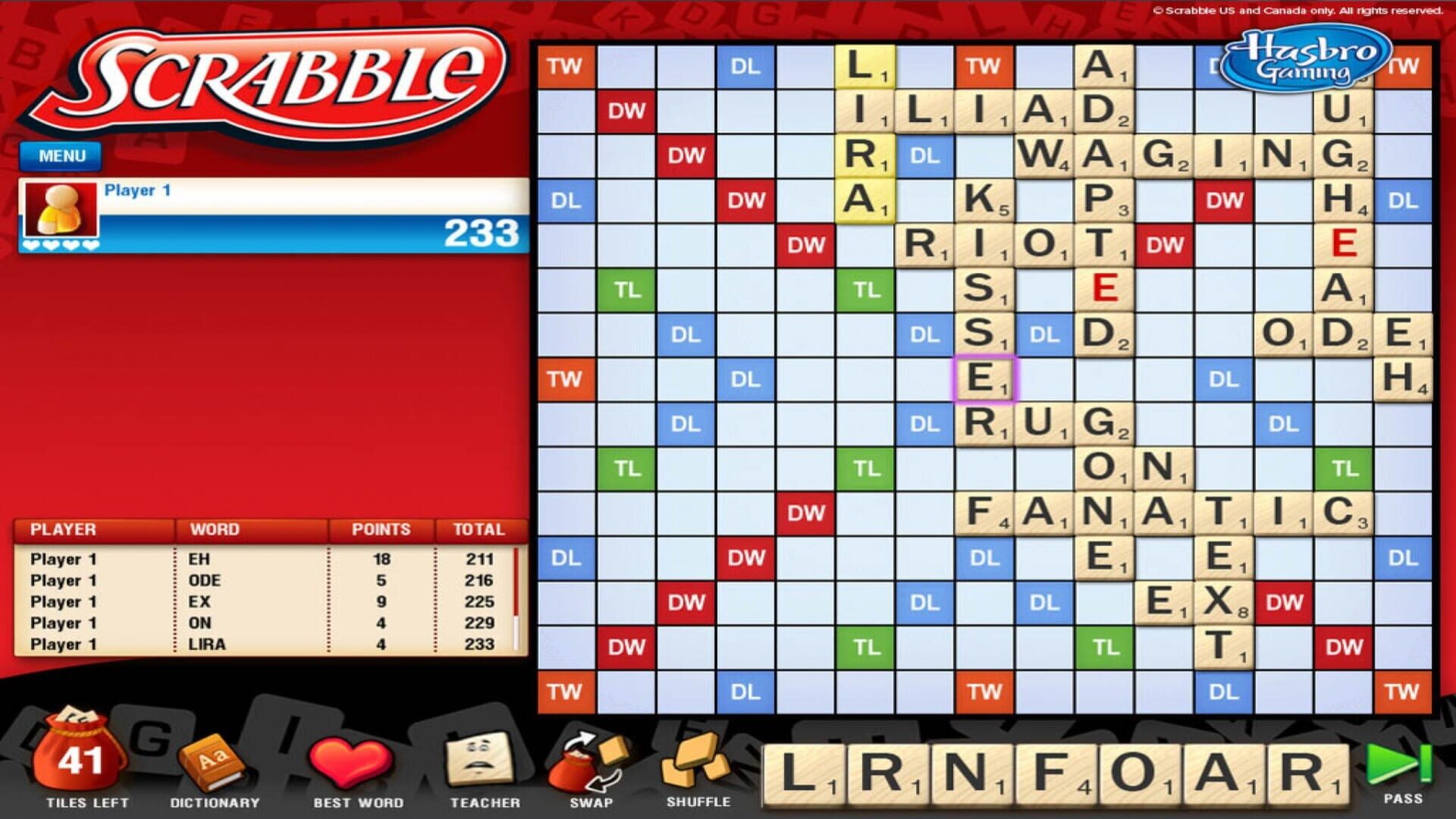 Game screenshot