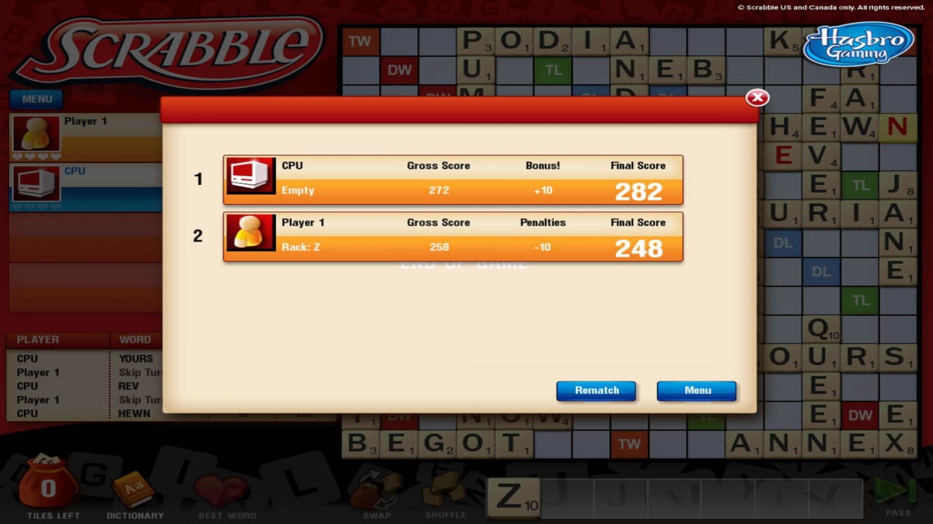 Game screenshot