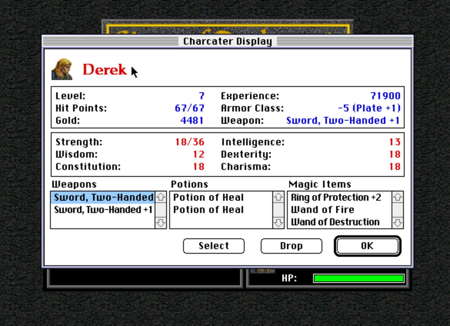 Game screenshot