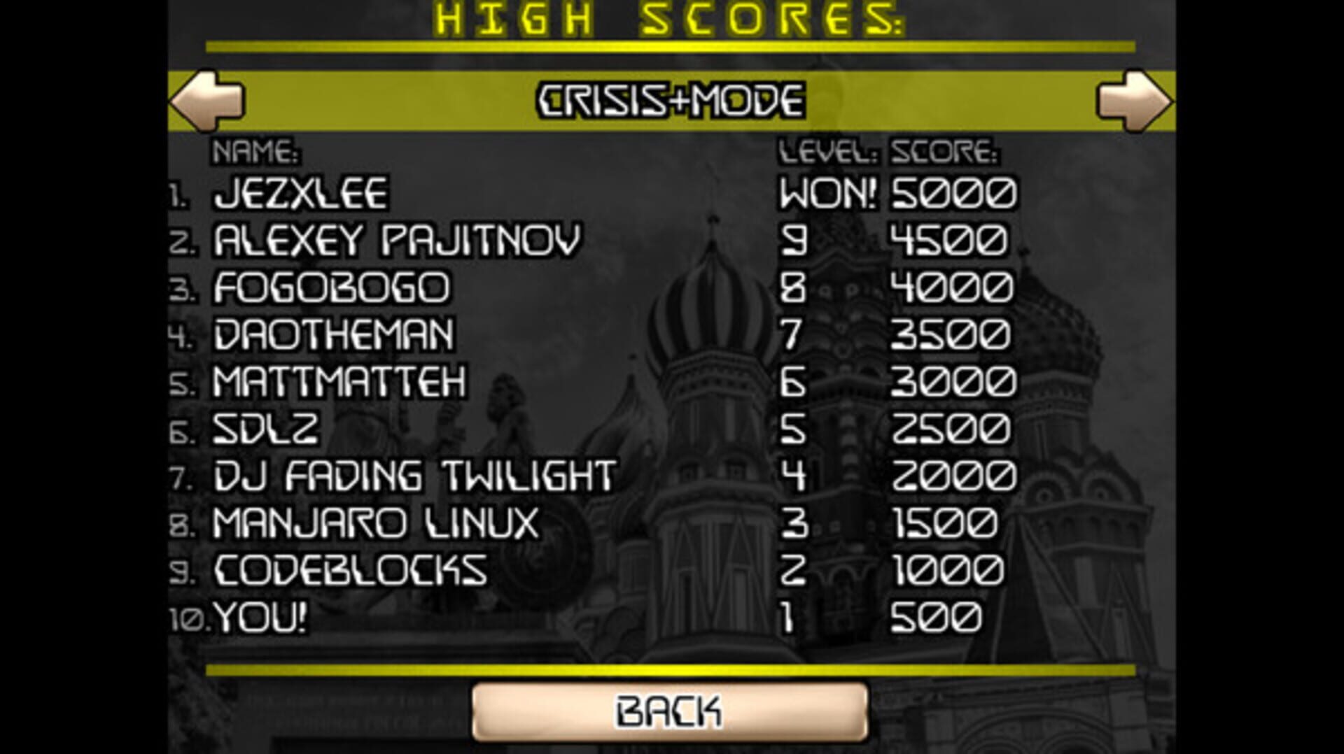 Game screenshot