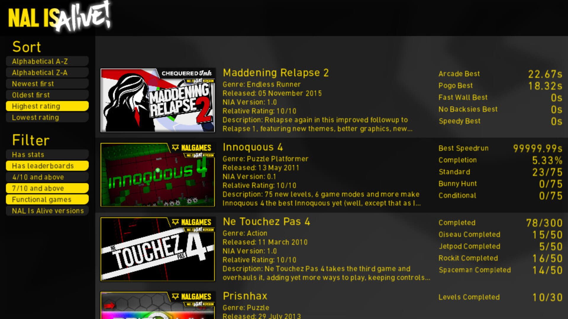 Game screenshot