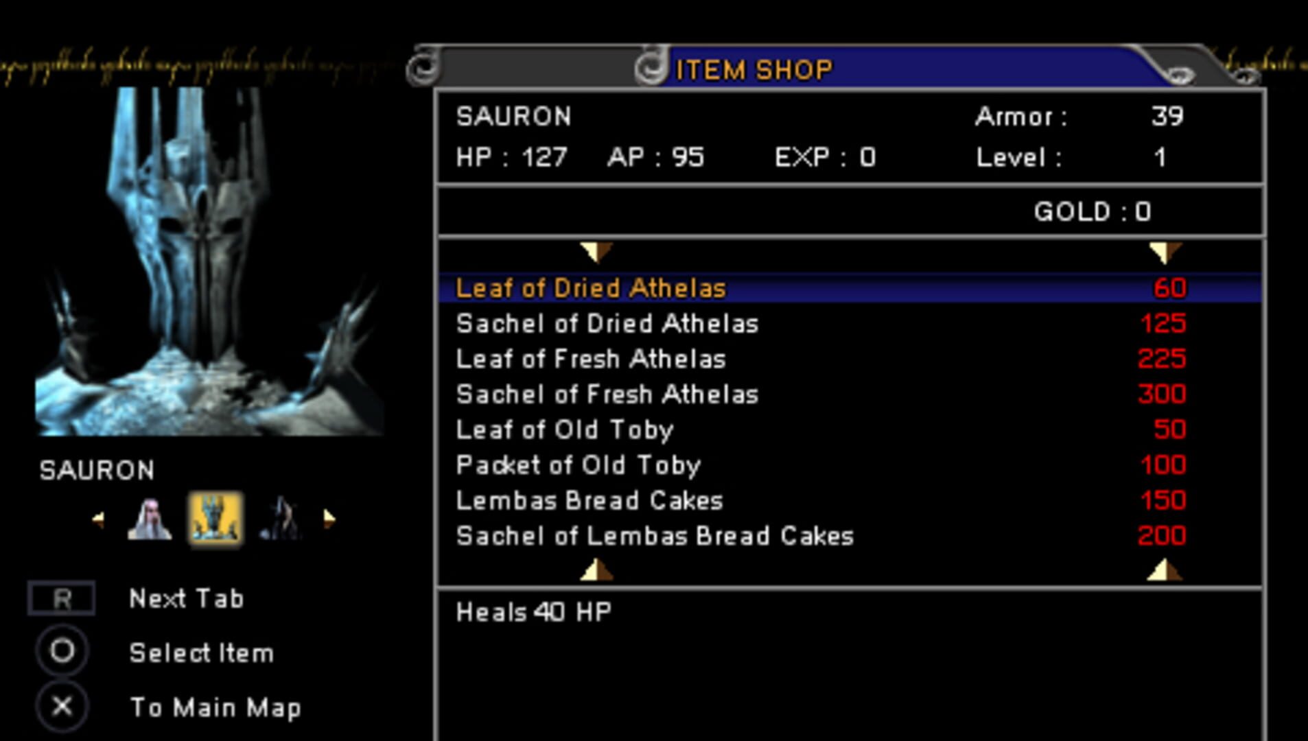 Game screenshot