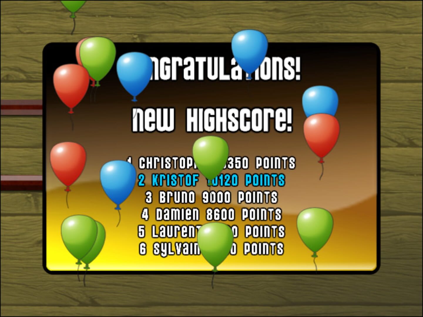 Game screenshot