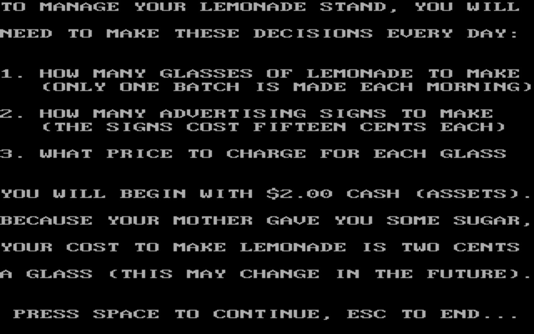 Game screenshot