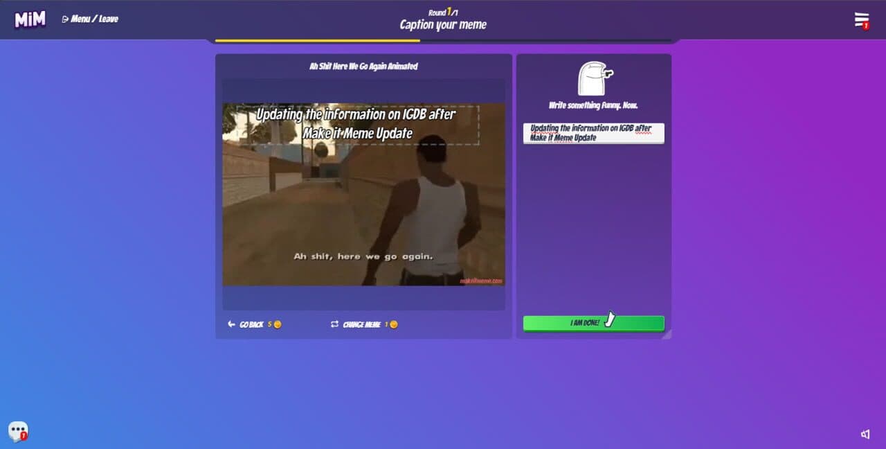 Game screenshot