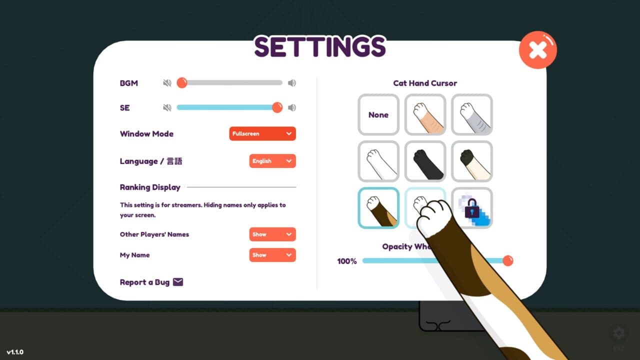 Game screenshot