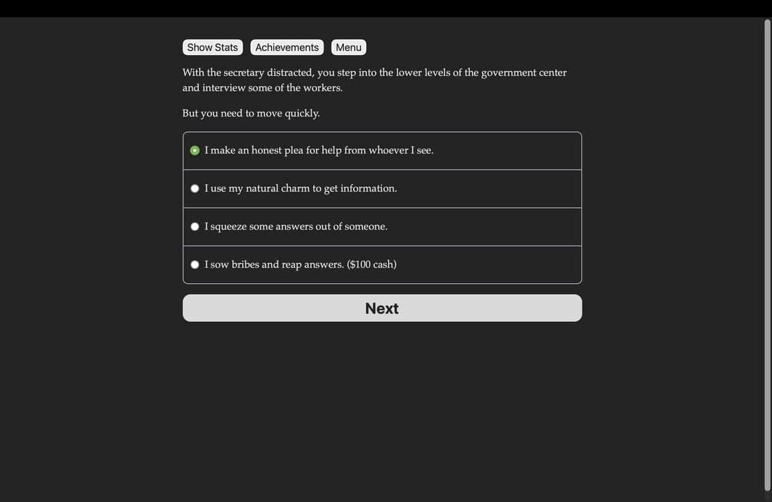 Game screenshot