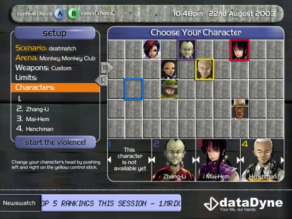 Game screenshot