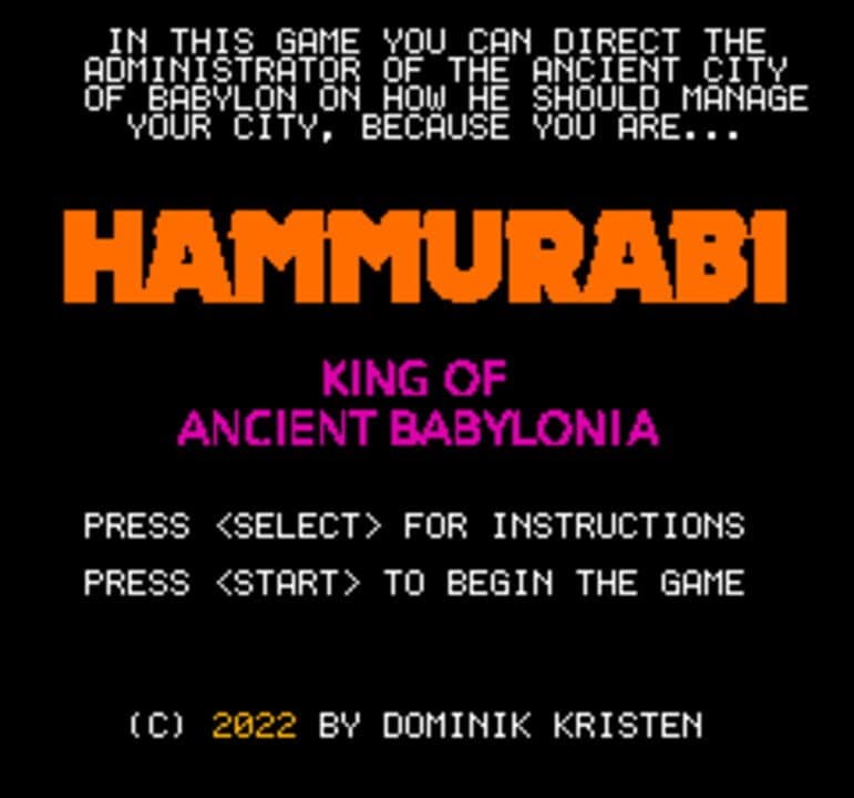 Game screenshot