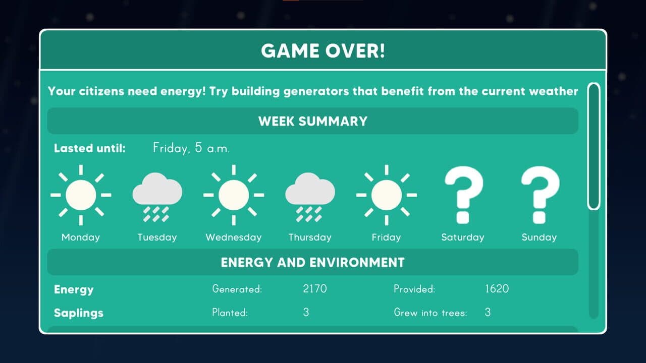 Game screenshot
