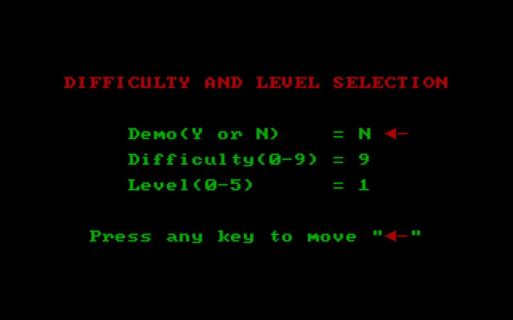 Game screenshot