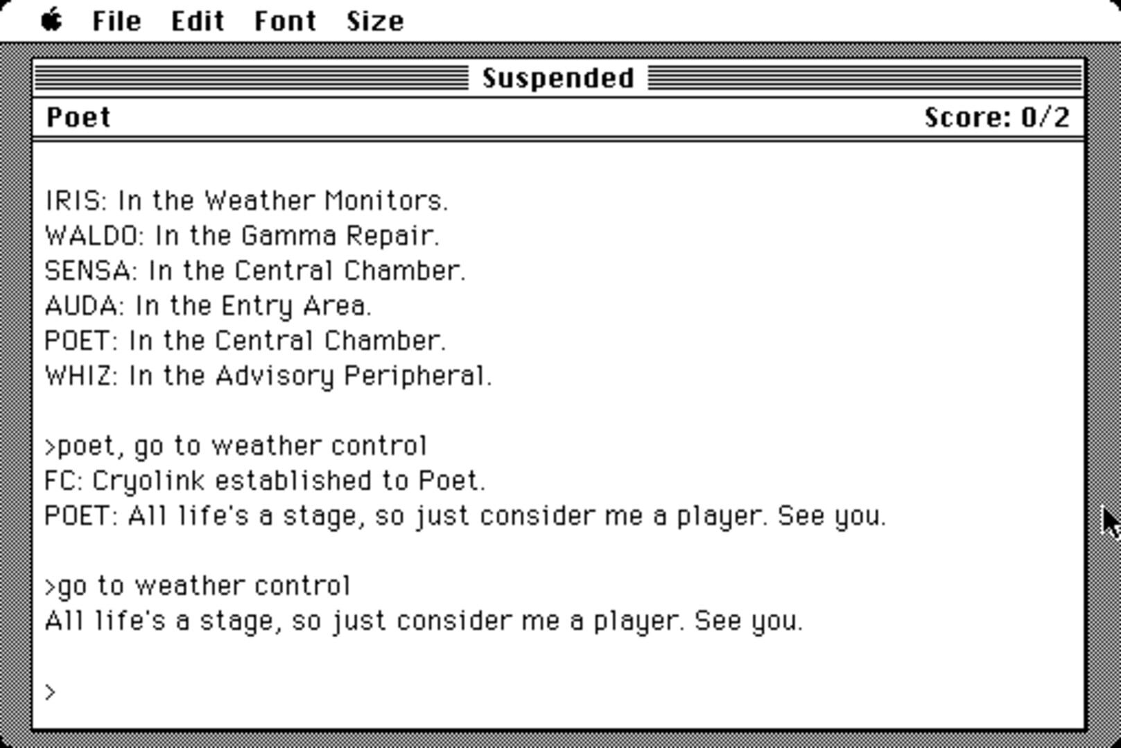 Game screenshot