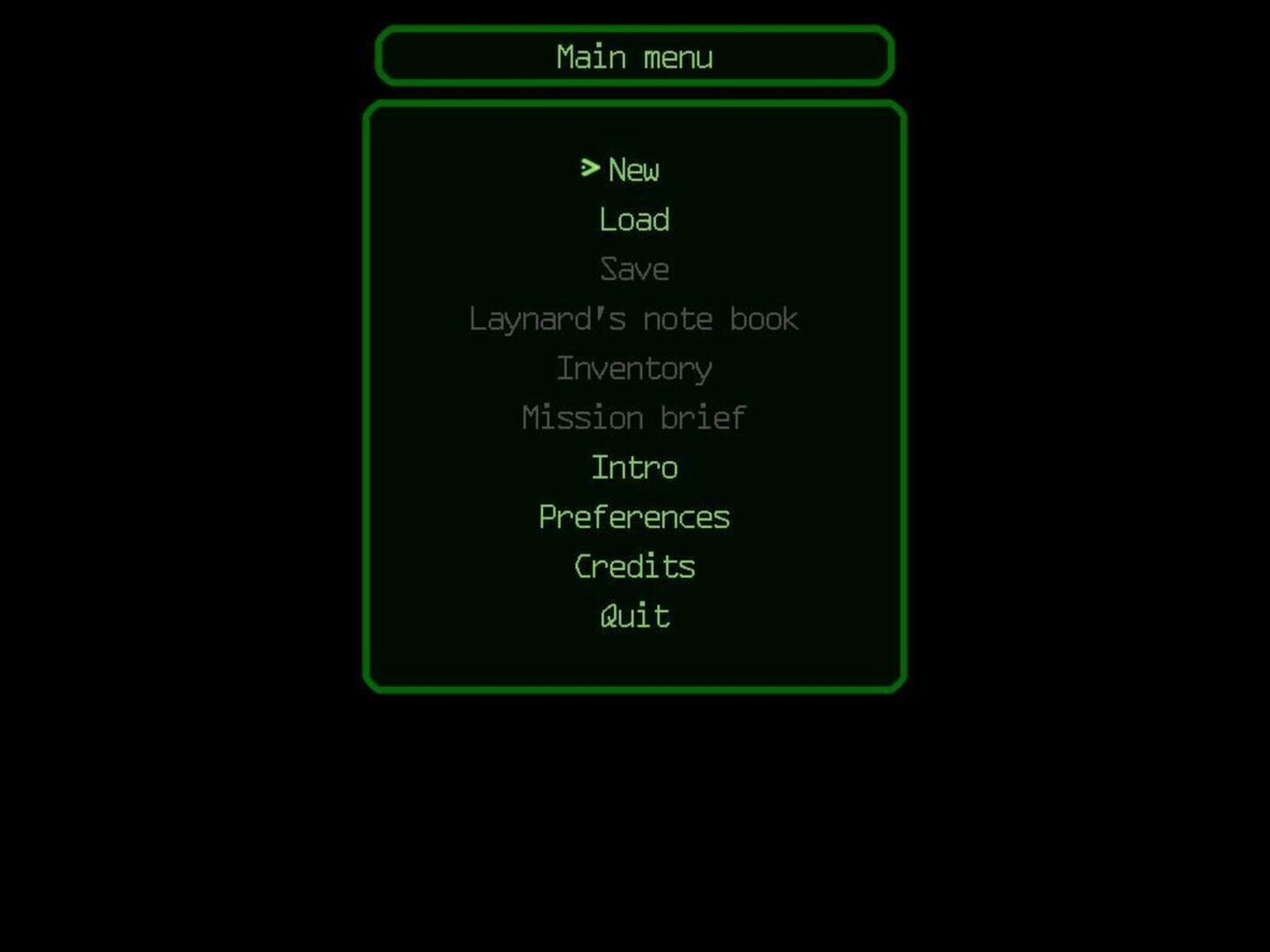 Game screenshot