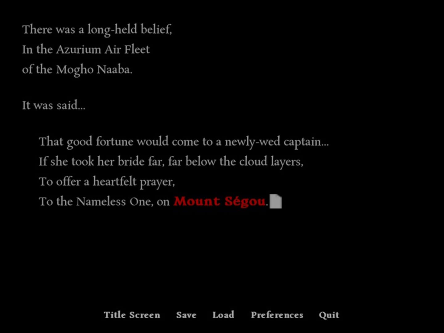 Game screenshot