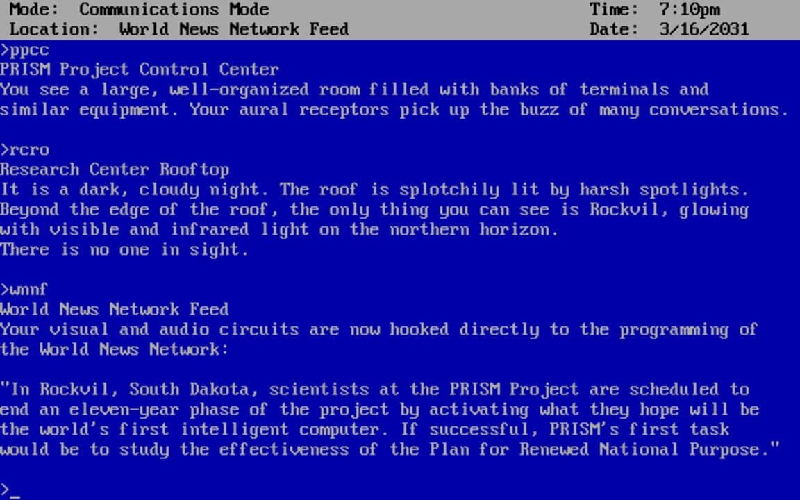 Game screenshot