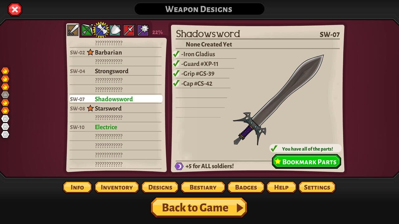 Game screenshot